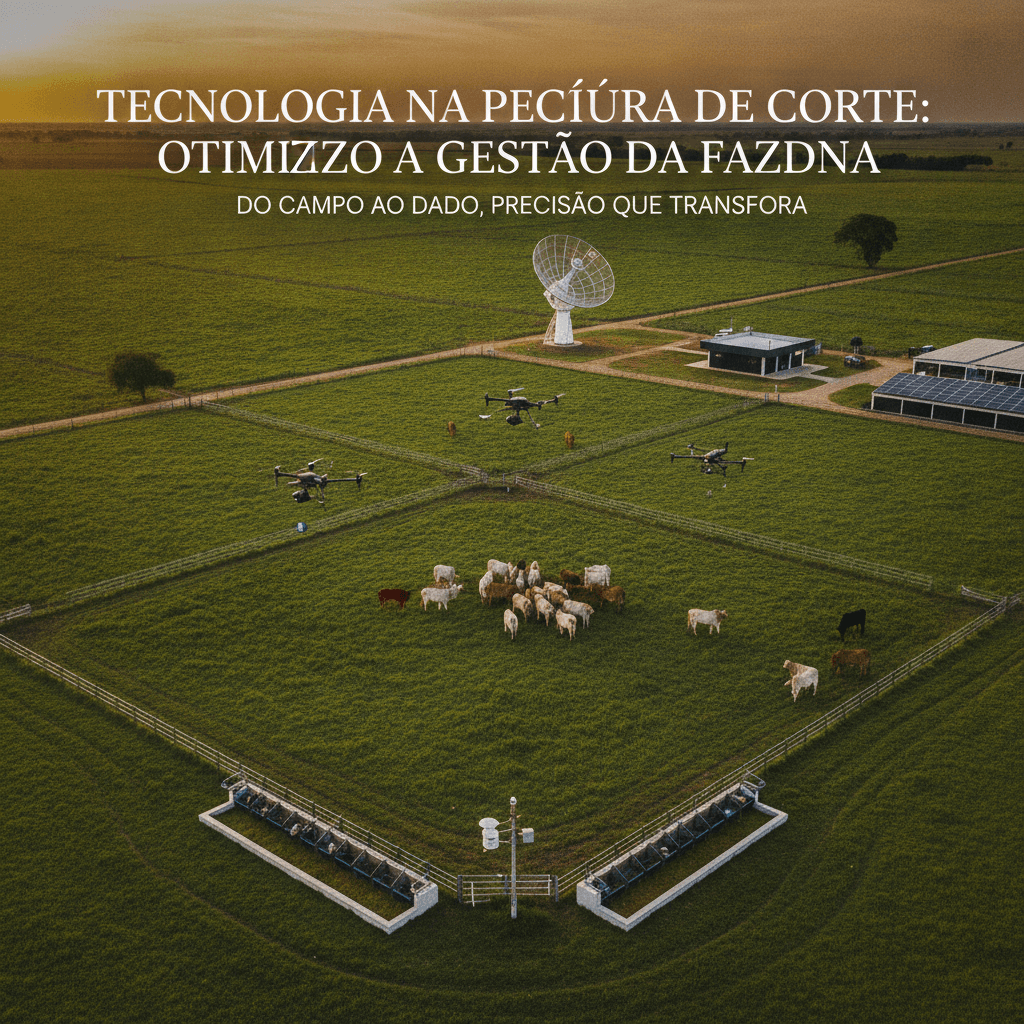 Tecnologia na Pecuária de Corte: Otimizando a Gestão da Fazenda
