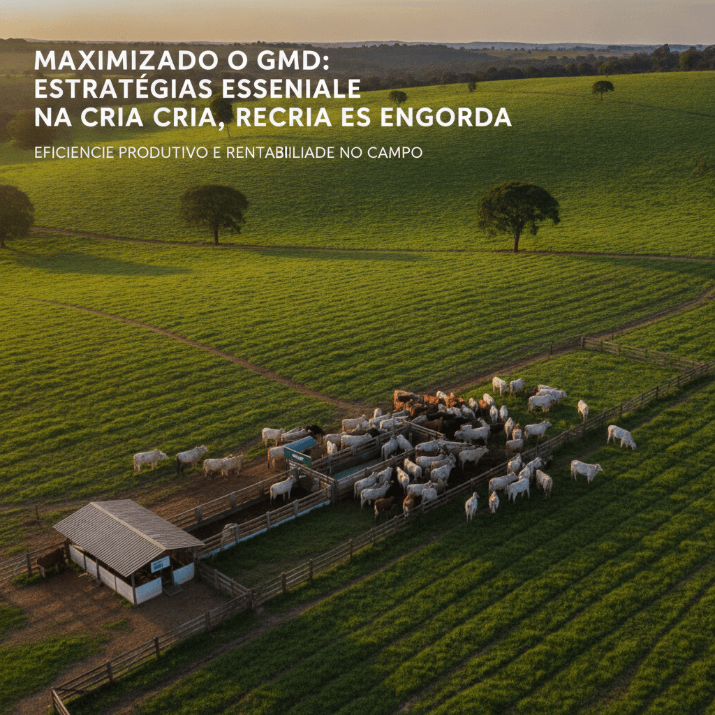 Maximizando o GMD: Estratégias Essenciais na Cria, Recria e Engorda