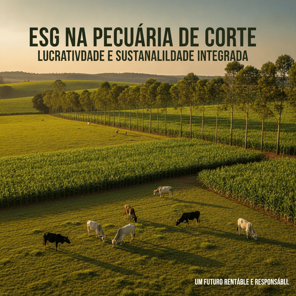 ESG na Pecuária de Corte: Lucratividade e Sustentabilidade Integradas