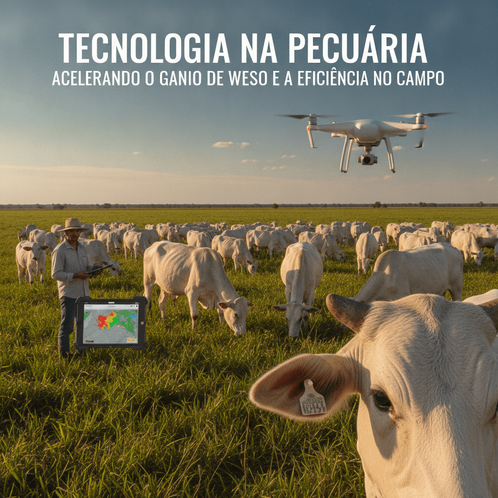 Tecnologia na Pecuária: Acelerando o Ganho de Peso e a Eficiência