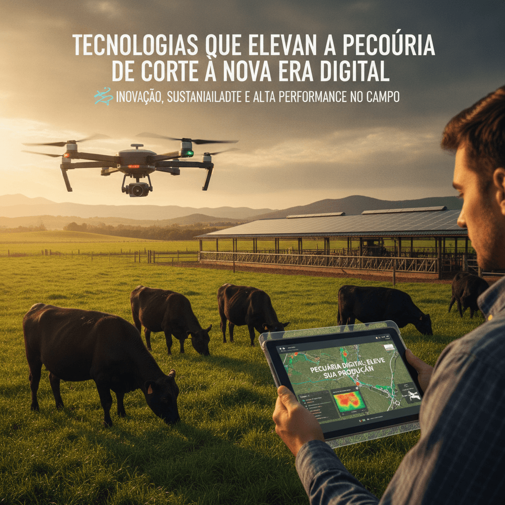 Tecnologias que Elevam a Pecuária de Corte à Nova Era Digital