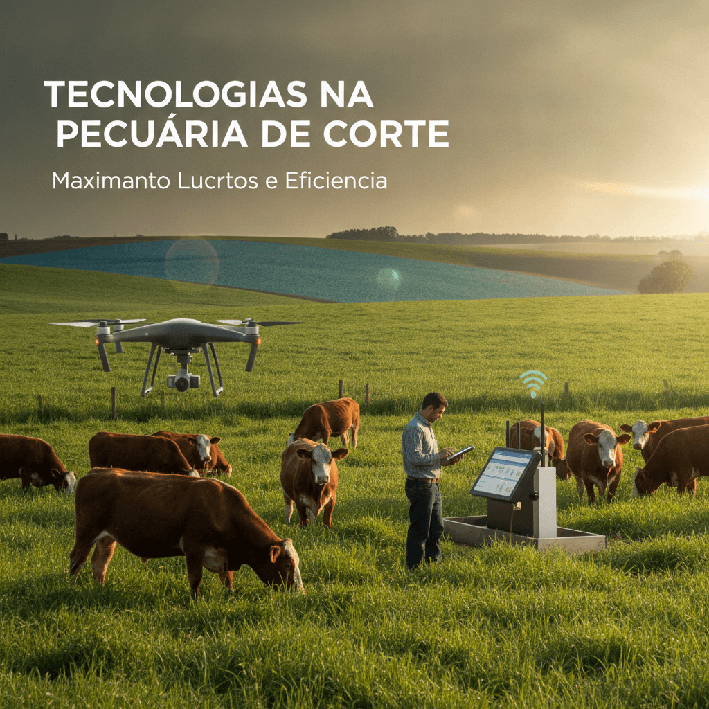 Tecnologias na Pecuária de Corte: Maximizando Lucros e Eficiência