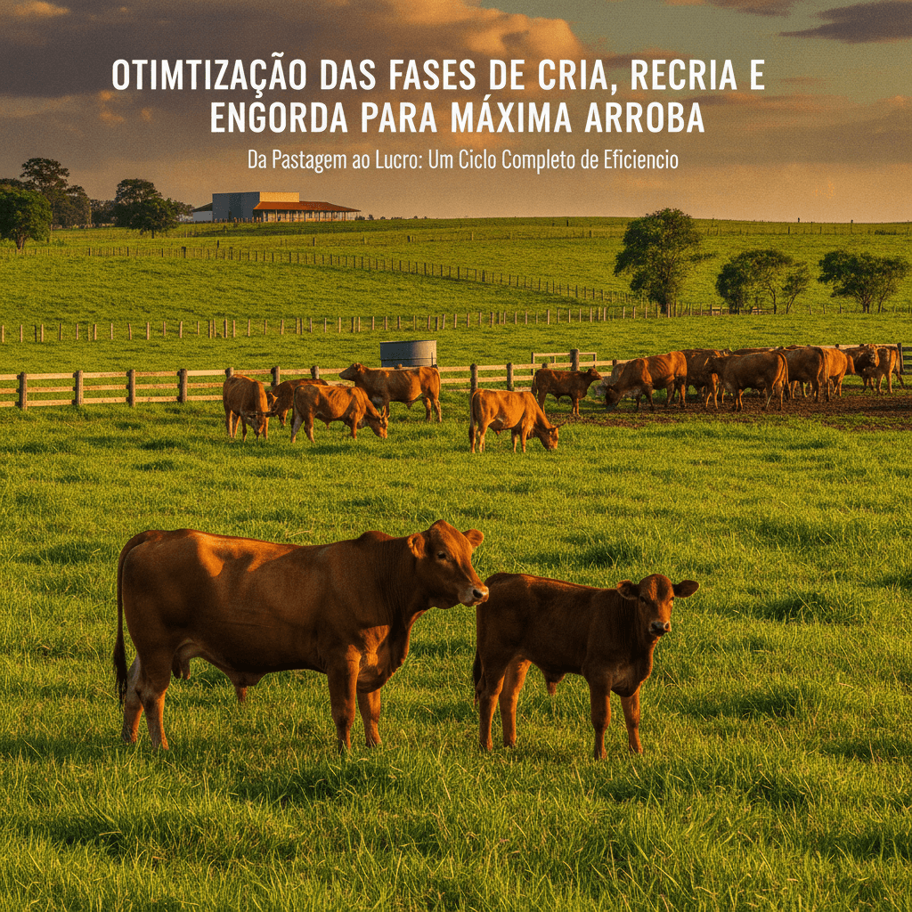 Otimização das Fases de Cria, Recria e Engorda para Máxima Arroba