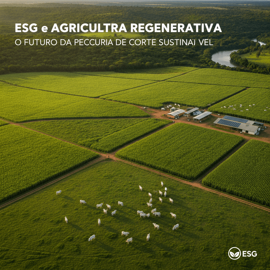 ESG e Agricultura Regenerativa: O Futuro da Pecuária de Corte Sustentável
