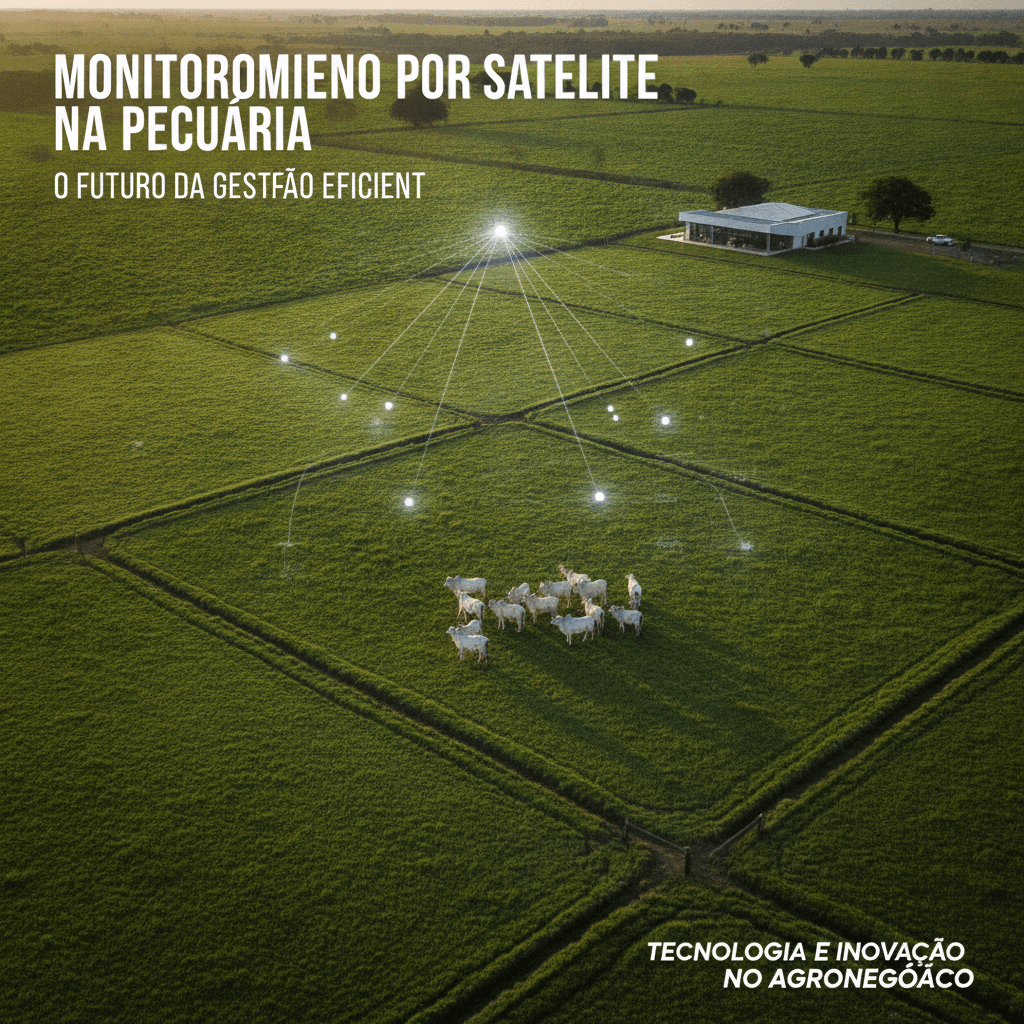 Monitoramento por Satélite na Pecuária: O Futuro da Gestão Eficiente