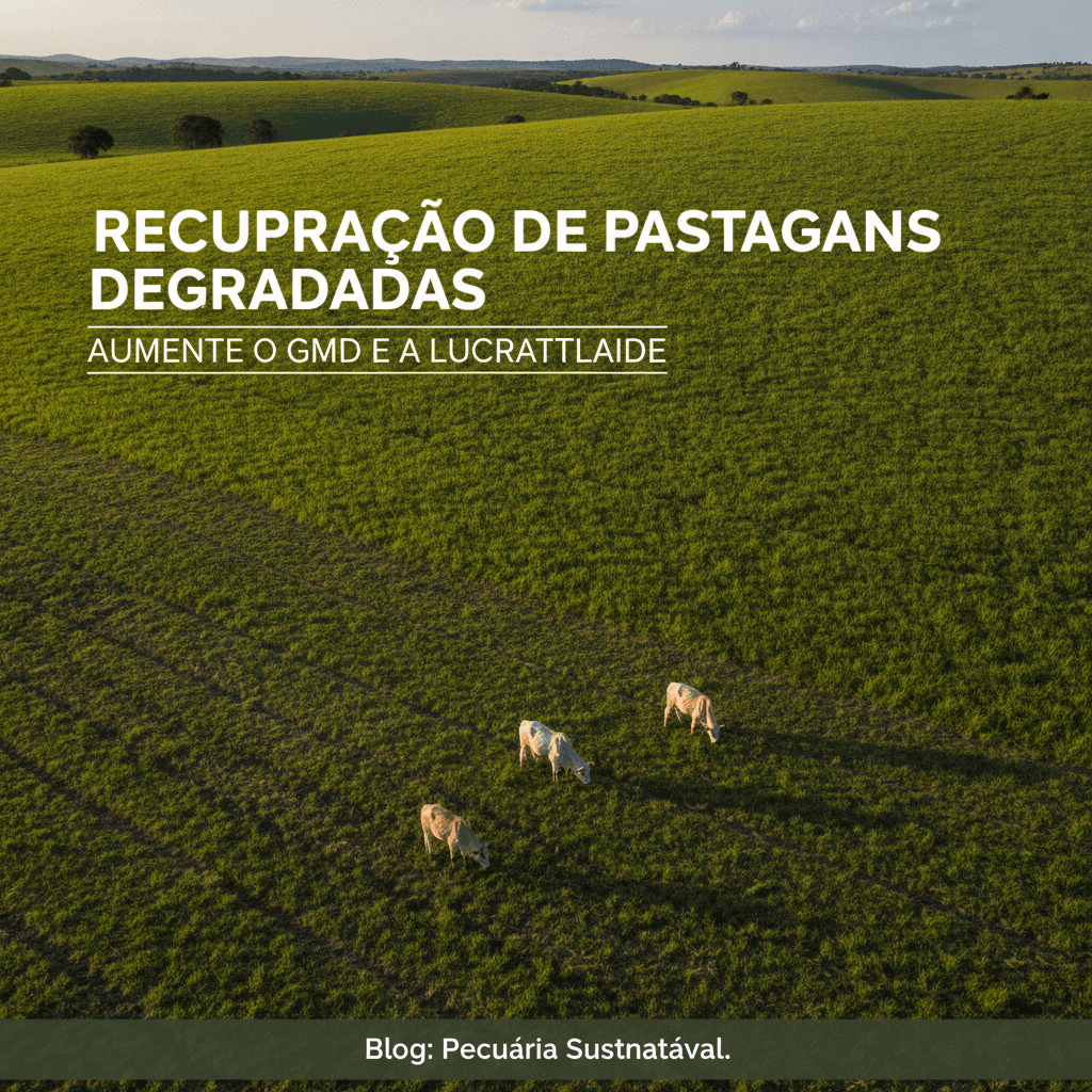 Recuperação de Pastagens Degradadas: Aumente GMD e Lucratividade
