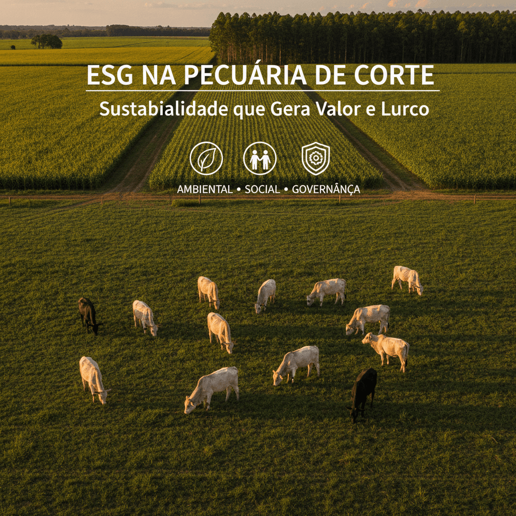 ESG na Pecuária de Corte: Sustentabilidade que Gera Valor e Lucro