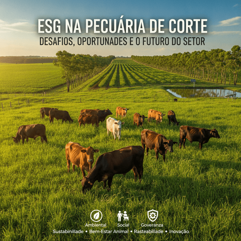 ESG na Pecuária de Corte: Desafios, Oportunidades e Futuro do Setor