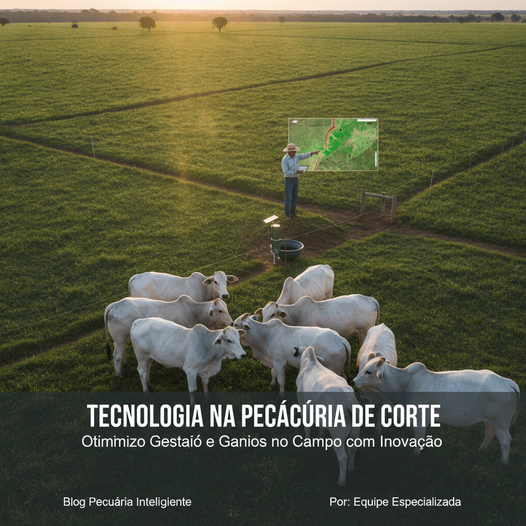 Tecnologia na Pecuária de Corte: Otimizando Gestão e Ganhos