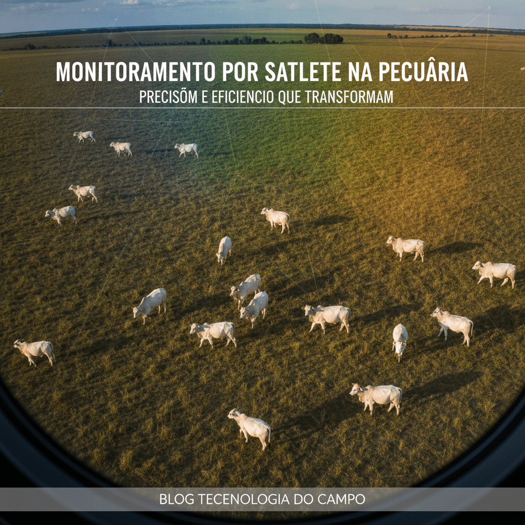 Monitoramento por Satélite na Pecuária: Precisão e Eficiência