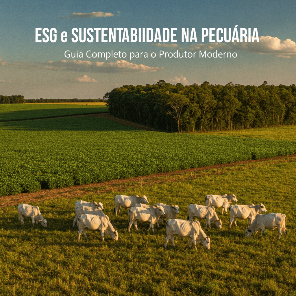 ESG e Sustentabilidade na Pecuária: Guia Completo para o Produtor Moderno