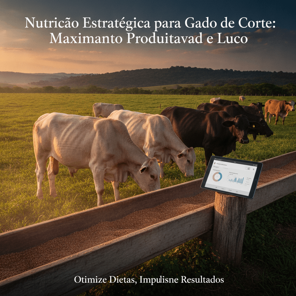 Nutrição Estratégica para Gado de Corte: Maximizando Produtividade e Lucro