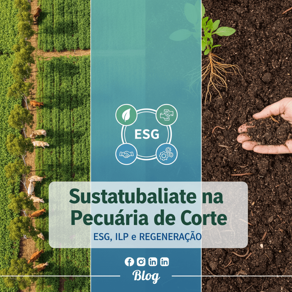 Sustentabilidade na Pecuária de Corte: ESG, ILP e Regeneração
