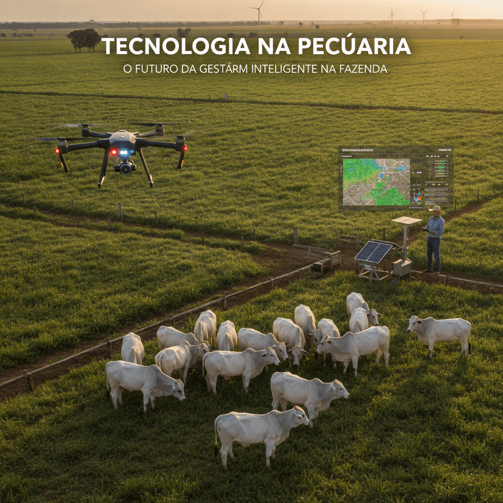 Tecnologia na Pecuária: O Futuro da Gestão Inteligente na Fazenda