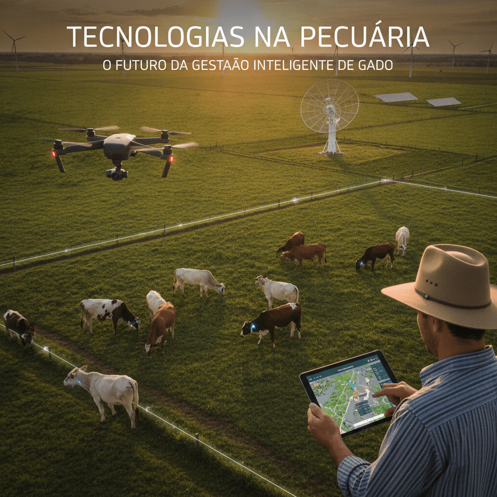 Tecnologias na Pecuária: O Futuro da Gestão Inteligente do Gado
