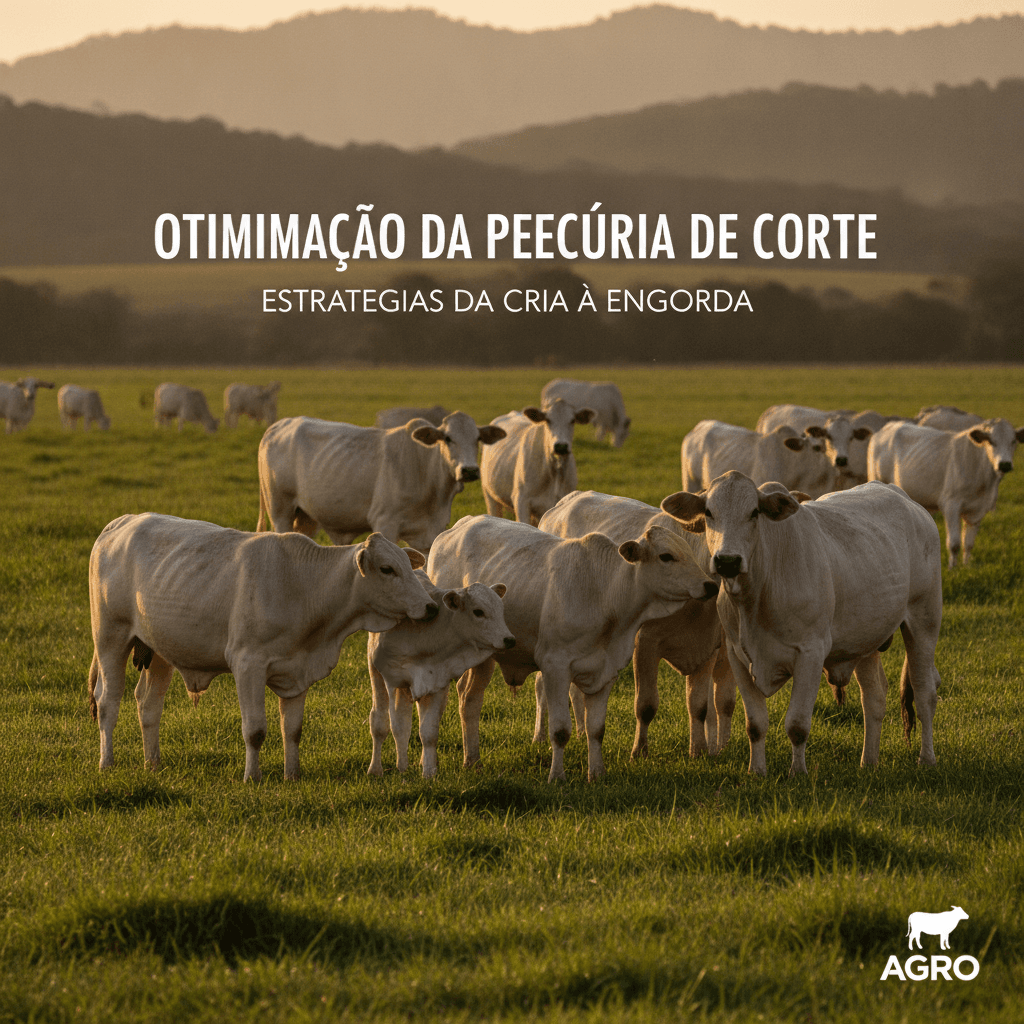 Otimização da Pecuária de Corte: Estratégias da Cria à Engorda