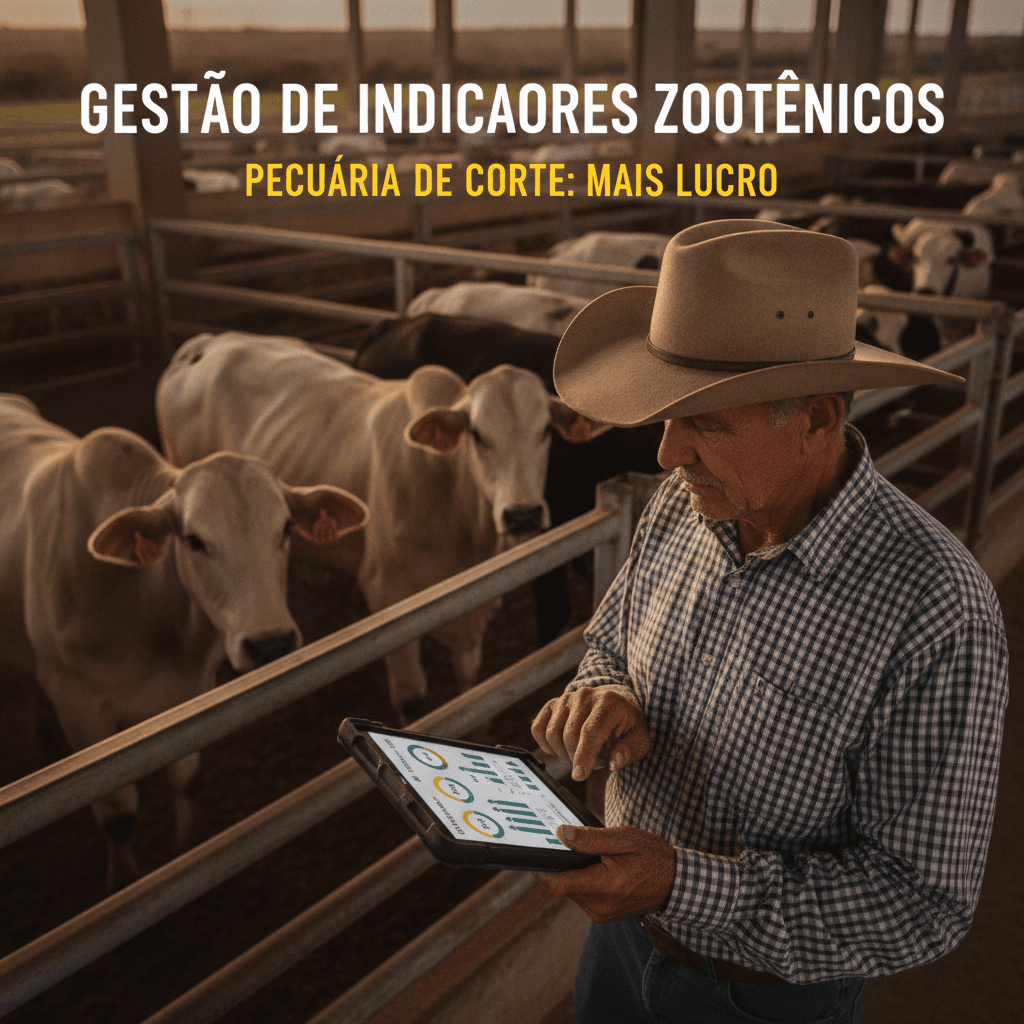 Gestão de Indicadores Zootécnicos na Pecuária de Corte: Mais Lucro