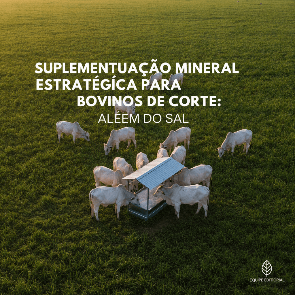 Suplementação Mineral Estratégica para Bovinos de Corte: Além do Sal