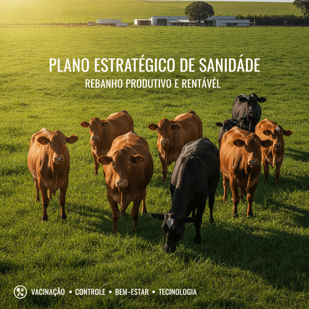 Plano estratégico de sanidade: rebanho produtivo e rentável
