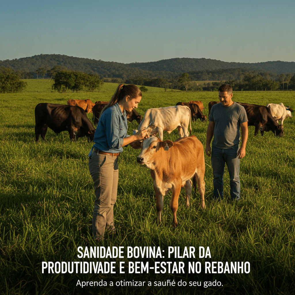 Sanidade Bovina: Pilar da Produtividade e Bem-Estar no Rebanho