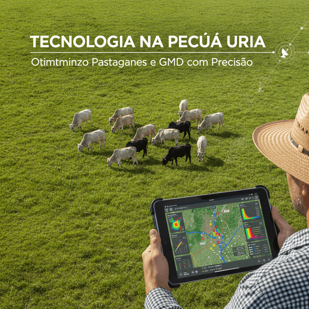 Tecnologia na Pecuária: Otimizando Pastagens e GMD com Precisão