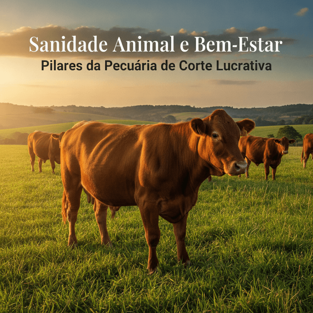 Sanidade Animal e Bem-Estar: Pilares da Pecuária de Corte Lucrativa