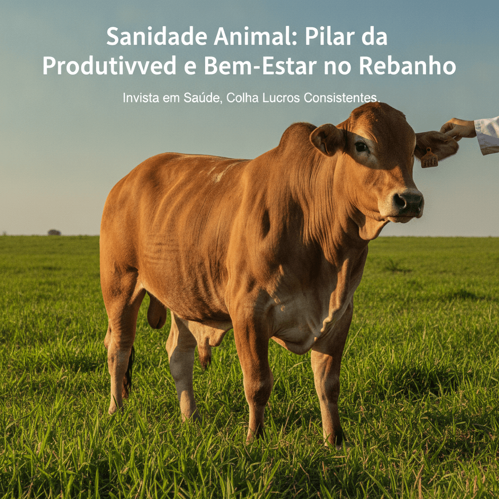 Sanidade Animal: Pilar da Produtividade e Bem-Estar no Rebanho