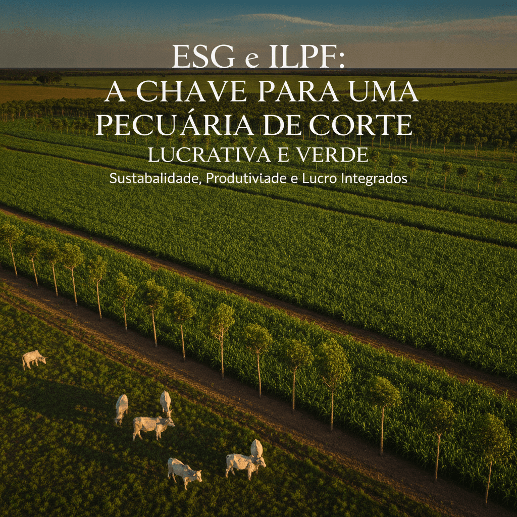 ESG e ILPF: A chave para uma pecuária de corte lucrativa e verde