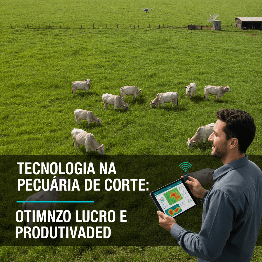 Tecnologia na Pecuária de Corte: Otimizando Lucro e Produtividade
