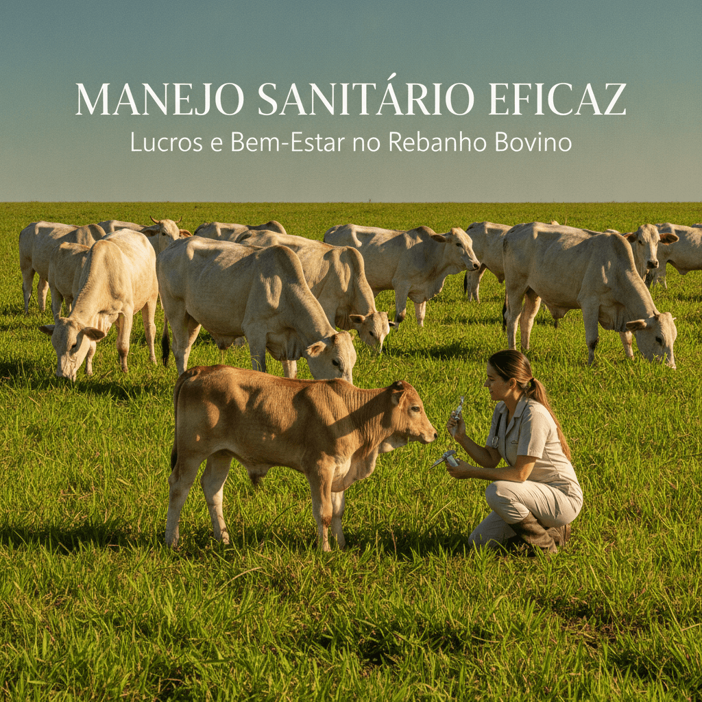 Manejo Sanitário Eficaz: Lucros e Bem-Estar no Rebanho Bovino