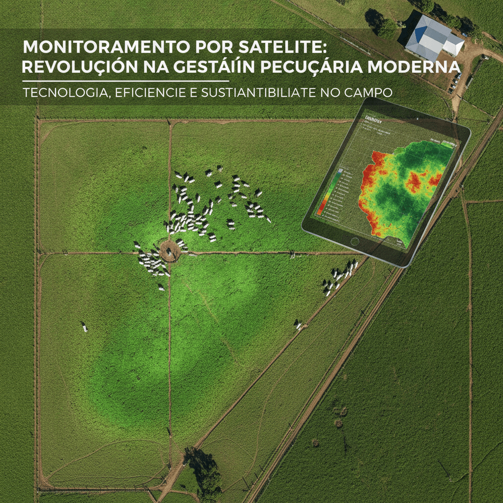 Monitoramento por Satélite: Revolução na Gestão Pecuária Moderna