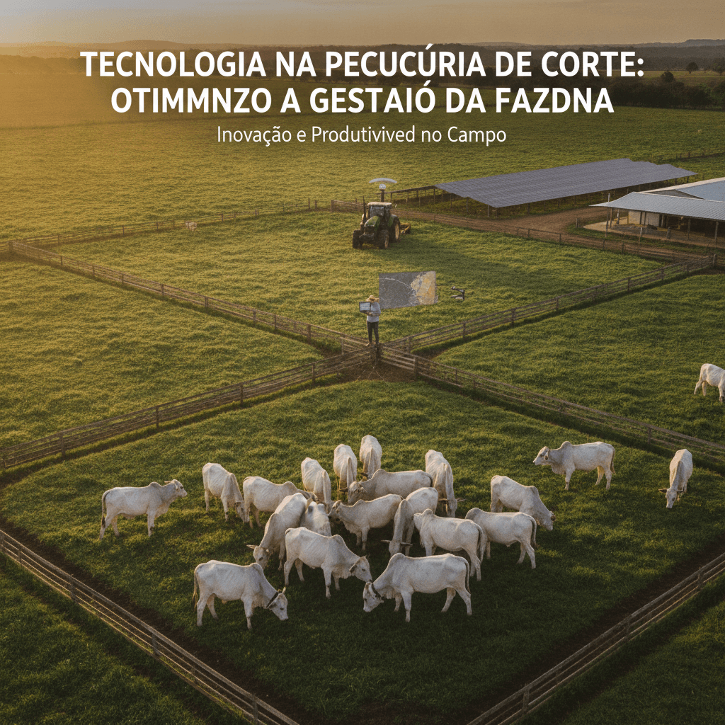 Tecnologia na Pecuária de Corte: Otimizando a Gestão da Fazenda