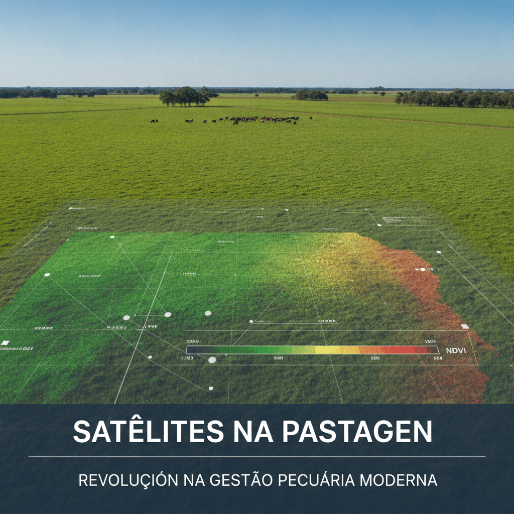 Satélites na Pastagem: Revolução na Gestão Pecuária Moderna