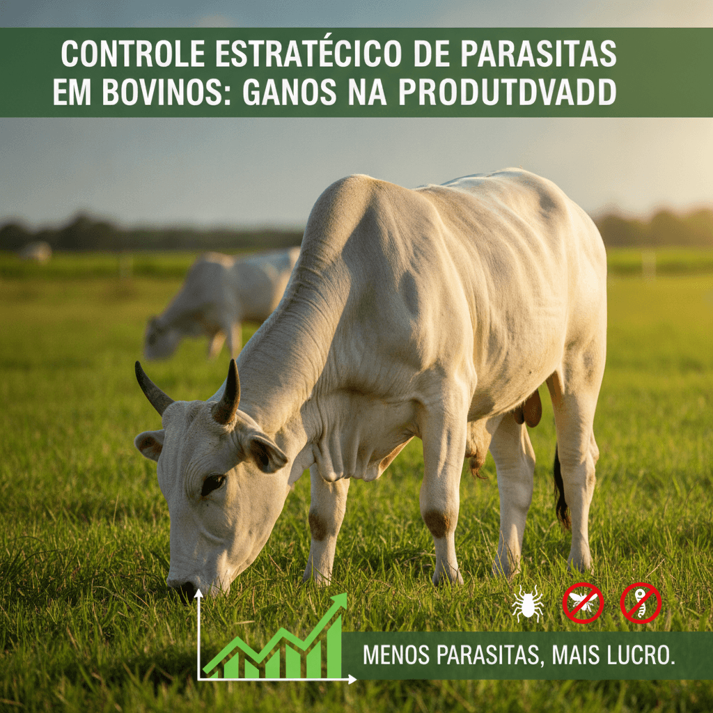 Controle Estratégico de Parasitas em Bovinos: Ganhos na Produtividade