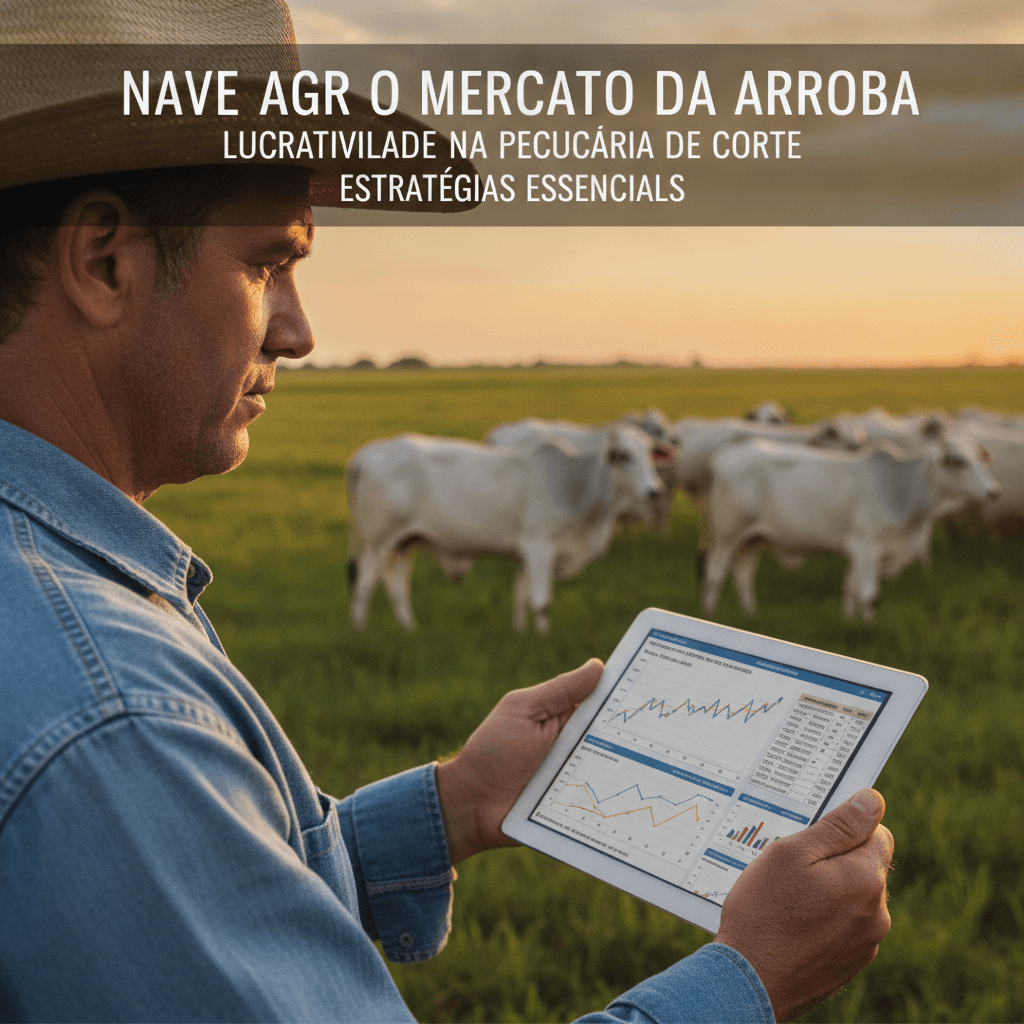 Navegar o Mercado da Arroba: Lucratividade na Pecuária de Corte