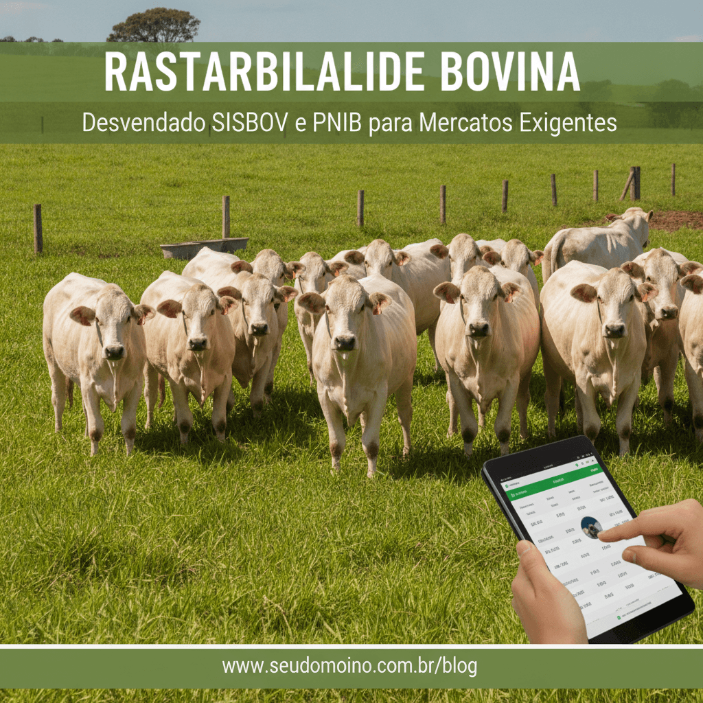 Rastreabilidade Bovina: Desvendando SISBOV e PNIB para Mercados