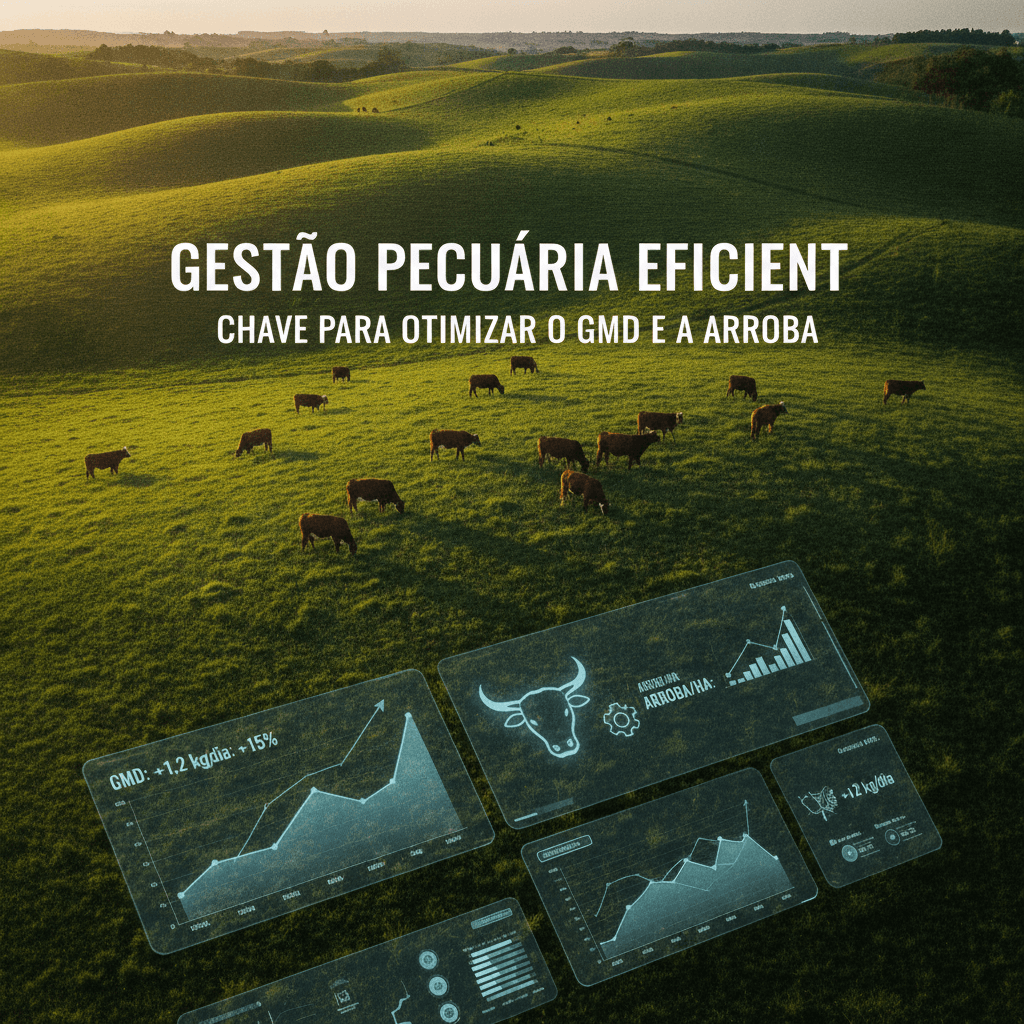 Gestão Pecuária Eficiente: Chave para Otimizar o GMD e a Arroba