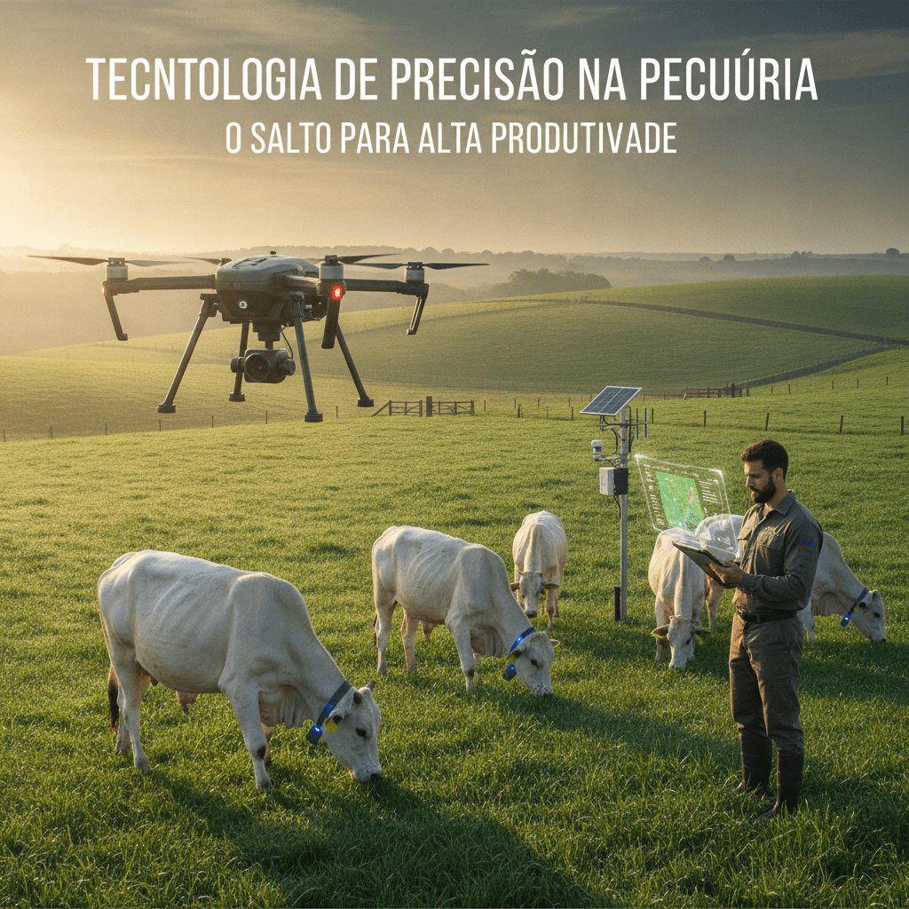 Tecnologia de Precisão na Pecuária: O Salto para Alta Produtividade