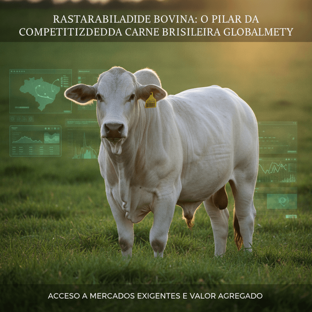 Rastreabilidade Bovina: O Pilar da Competitividade da Carne Brasileira Globalmente