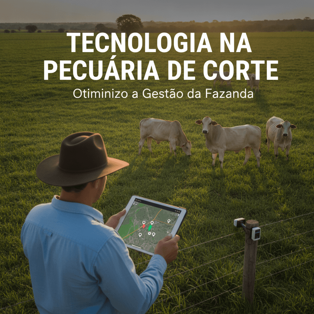 Tecnologia na Pecuária de Corte: Otimizando a Gestão da Fazenda