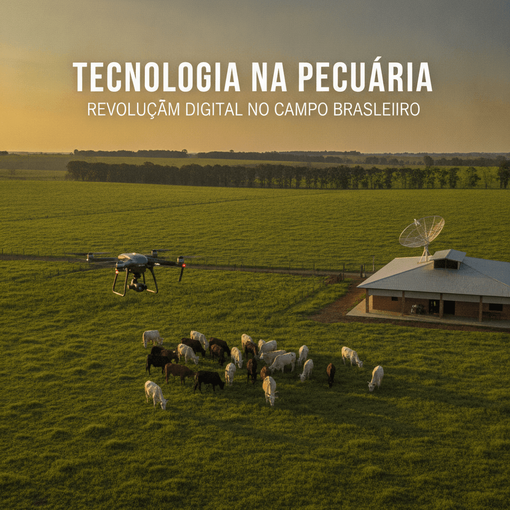 Tecnologia na Pecuária: Revolução Digital no Campo Brasileiro