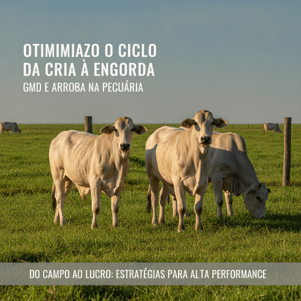 Otimizando o Ciclo da Cria à Engorda: GMD e Arroba na Pecuária