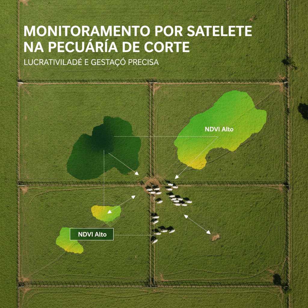 Monitoramento por Satélite na Pecuária de Corte: Lucratividade e Gestão