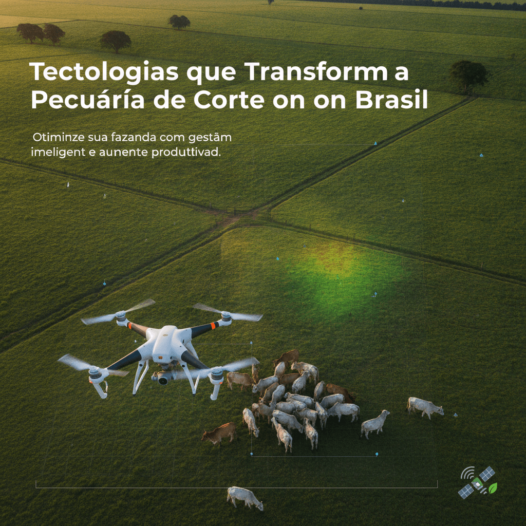 Tecnologias que Transformam a Pecuária de Corte no Brasil