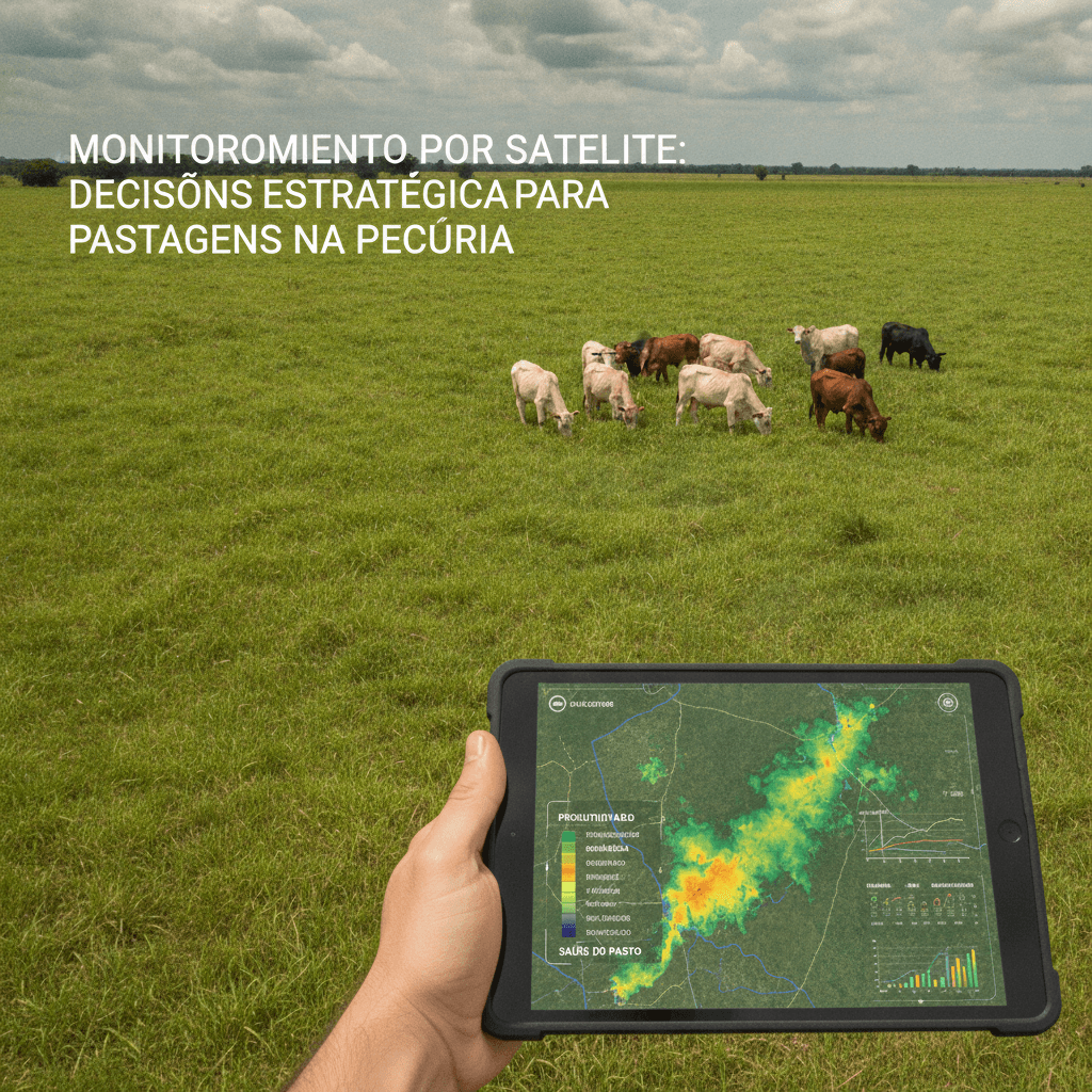Monitoramento por Satélite: Decisões Estratégicas para Pastagens na Pecuária