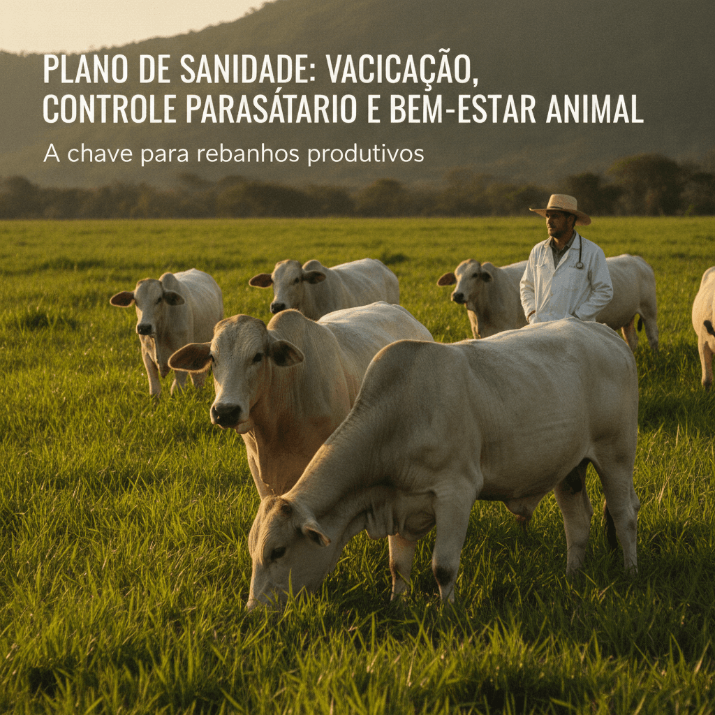 Plano de Sanidade: Vacinação, Controle Parasitário e Bem-Estar Animal