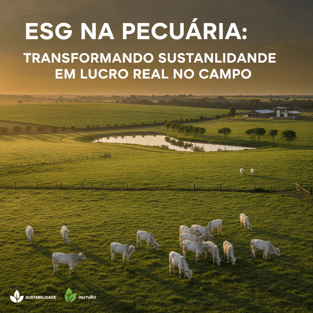 ESG na Pecuária: Transformando Sustentabilidade em Lucro Real no Campo