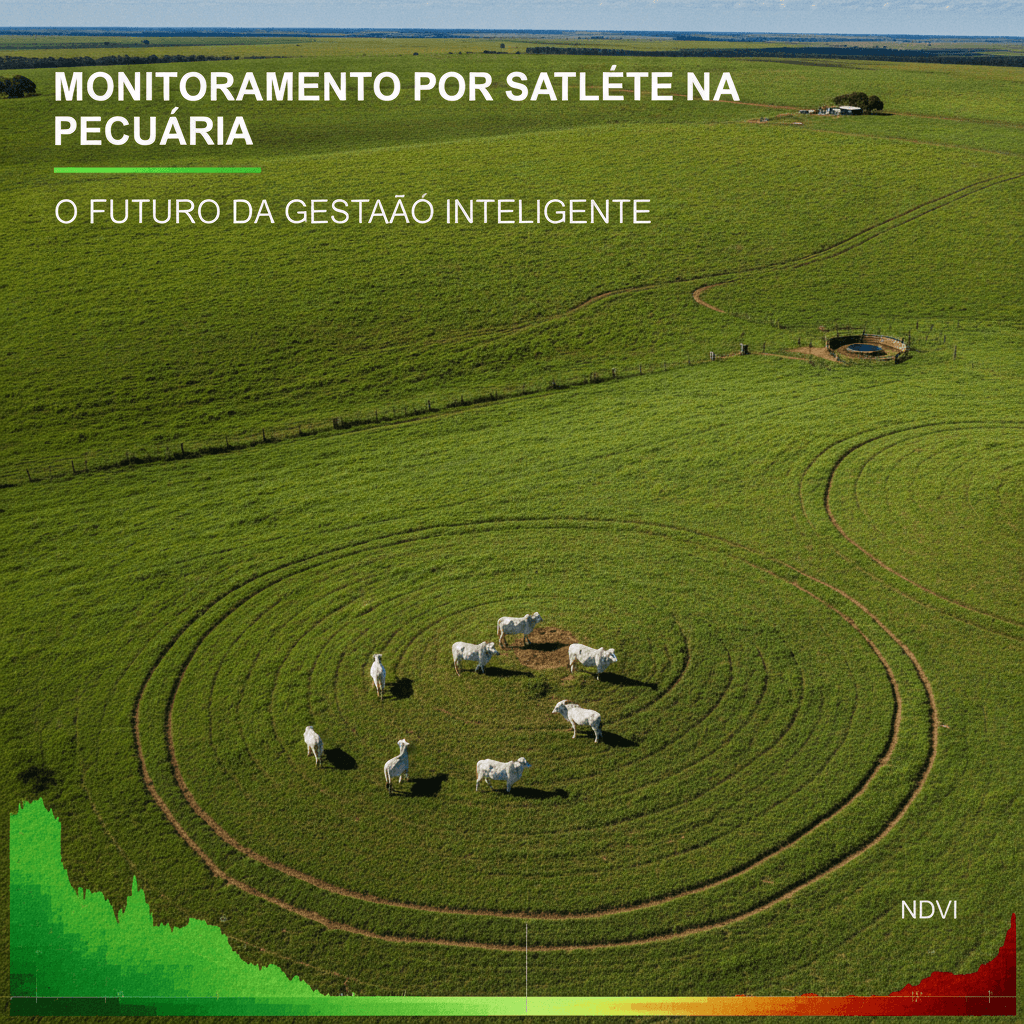 Monitoramento por Satélite na Pecuária: O Futuro da Gestão Inteligente