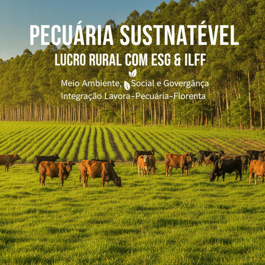 Pecuária Sustentável: O Potencial do ESG e ILPF para o Lucro Rural