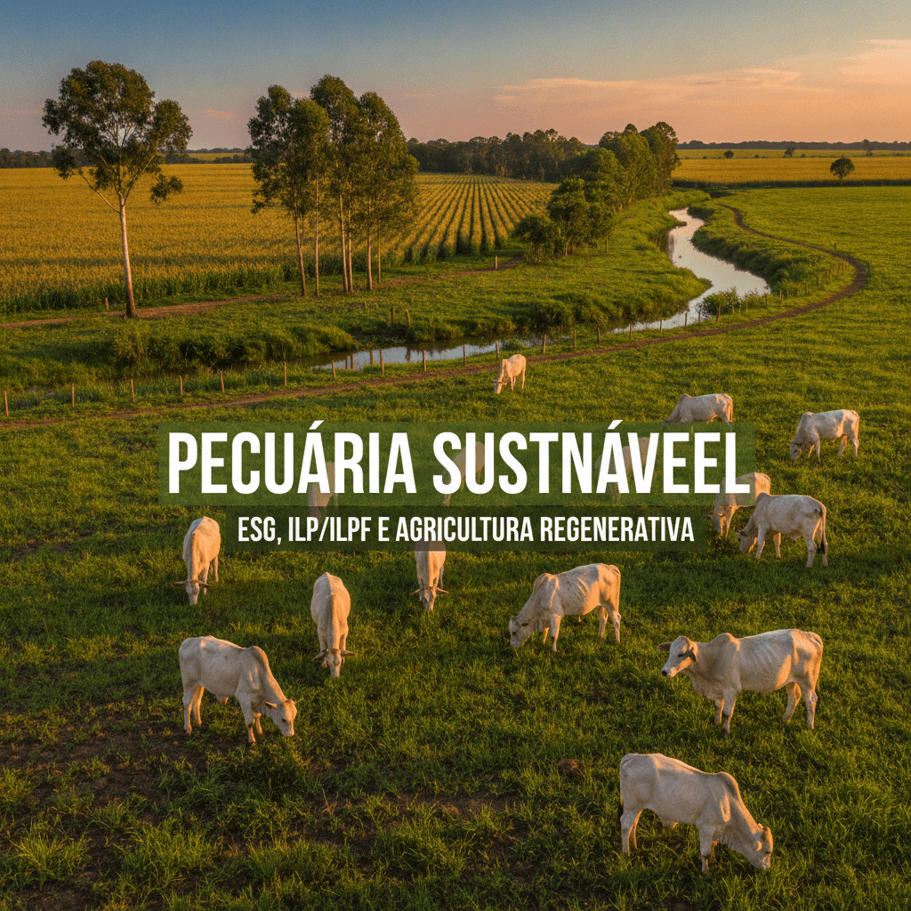 Pecuária Sustentável: ESG, ILP/ILPF e Agricultura Regenerativa